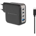 Conceptronic Althea18b Gan 100w Usb-a-og Usb-c-vegglader