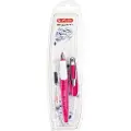 Herlitz my.pen, Rosa, Hvit, Fyllesystem med patron, Blå, Gummi, Rustfritt stål, Blister