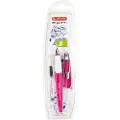 Herlitz my.pen, Rosa, Hvit, Fyllesystem med patron, Blå, Gummi, Rustfritt stål, Venstrehendt