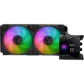MSI MPG CORELIQUID D240 - Væskekjølesystem for prosessor - Radiatorstørrelse: 240 mm - (for: LGA1156, LGA1155, LGA1150, LGA1151, AM4, TR4, sTRX4, LGA1200, LGA1700, AM5) - kobber - 120 mm