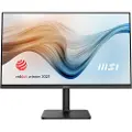 MSI Modern MD272XPDE - LED-skjerm - 27 - 1920 x 1080 Full HD (1080p) @ 100 Hz - IPS - 300 cd/m² - 1000:1 - 1 ms - HDMI, DisplayPort, USB-C - høyttalere - svart