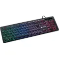 Sandberg - Tastatur - bakbelysning - USB - QWERTY - Nordisk