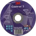 3M Skæreskive Cub. III 125-2 plan stål/rf