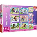 Trefl PUSSEL 10-i-1-I Gabi's World/Universal Gabby's 96003