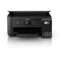 Epson EcoTank ET-2870 - Multifunksjonsskriver - farge - ink-jet - ITS - A4 (medie) - opp til 10 spm (trykking) - 100 ark - Wi-Fi, USB - svart