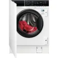AEG Series 8000 LWR8WI7680, Frontmatet, Innebygget, Hvit, Venstre, Sort, Knapper, Rotasjon