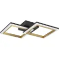 Eglo CALLIERA LOFT 525X310 2500LM 4000K DÆMPB. SORT/HVID