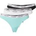 Calvin Klein 000qd5209e Tanga 3 Enheter
