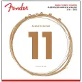 Fender 860CL Fosforbronse Dura-Tone Belagte Akustiske Strenger 11-52