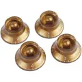 Gibson Top Hat-knotter for elektrisk gitar 4-Pakk i gull