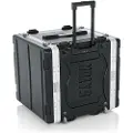 Gator GRR-10L Lockable Moulded Rolling Rack Case 10U - Nearly New