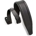 Levys Leathers MRHGP-BLK Right Height 3.5" Garment Leather Padded Black