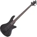 Schecter Stiletto Stealth-4 Sateng Svart