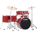Tama Imperialstar 22 6pc Drum Kit Burnt Red Mist