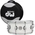 DW Drums DW Design Series 14" x 6" Snare Drum White Gloss & Case