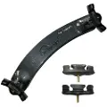 Everest Violin Shoulder Rest 4/4-3/4 Size Charcoal Black
