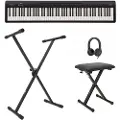 Roland FP 10 Digitalt Piano med Stativ Krakk og Hodetelefoner Svart