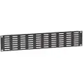 Adam hall 19 U Shaped Ventilation Panel With Horizontal Slots 2U