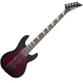 Jackson JS Series Concert 5-String Bass JS3VQ Transparent Red Burst - Ex Demo