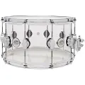 DW Drums DW Design Series 14" x 8" Seamless Acrylic Snare Drum Clear