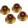 Gibson Top Hat-knotter for Elektrisk Gitar 4-Pakk i Amber