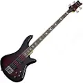 Schecter Stiletto Extreme-4 Bass Guitar Black Cherry