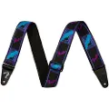 Fender Neon Monogram Gitarreim Blå og Lilla 2"
