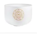 Meinl Solfeggio Crystal Singing Bowl 10" Ut 396 Hz Note G4