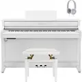 Yamaha CLP 835 Digitalpiano Pakkeløsning Satenghvit