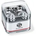 Schaller Security Strap Lock Set Satin Chrome