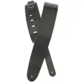Daddario 25BL00 Basic Classic Leather Guitar Strap Black
