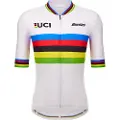 Santini Uci World Champion 2025 Kort Ermet Trøye