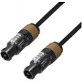 Adam hall 5 STAR S215 SS 0500 Højtaler Forbindelsesledning [1x NL2FX-stik (2-polet) - 1x NL2FX-stik (2-polet)] 5 m Sort