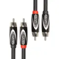 Roland Dobbel RCA - Dobbel RCA Kabel for Sammenkobling 5 fot/15 m