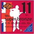 Rotosound Super Bronze SB11 Phosphor Bronze Acoustic Strings 11-52