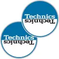 Magma Technics Slipmat Moon 2 Blue/White Mirror