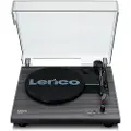 Lenco LS-10 Platespiller med Innebygde Høyttalere Svart