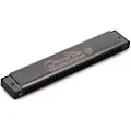 Hohner Ocean Star Tremolo Harmonica Black Chrome C