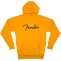 Fender Spaghetti Small Logo Zip Hoodie Butterscotch Blonde XL