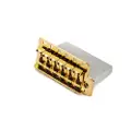 Fender Vintage-Style Strat Bridge Assembly (2-3 / 16" Spacing) Gold