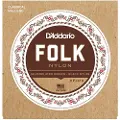 Daddario EJ32 Folk Nylon Classical Guitar Strings with Ball End