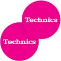Magma Technics Slipmat Simple 5 White on Pink