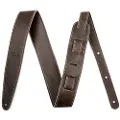 Fender Håndlaget Skinnreim for Gitar 2" Brun