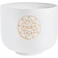 Meinl Solfeggio Crystal Singing Bowl 8" Mi 528 Hz Note C5