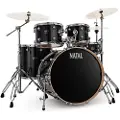 Natal Arcadia Poplar 5pc 22" Drum Kit w/Hardware Black Sparkle