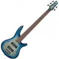 Ibanez SR405EQM 5 String Stained Cosmic Blue Starburst - Ex Demo