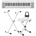 Yamaha Piaggero NP15 Portable Keyboard White