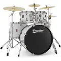 Premier Revolution 22" 5-stk Trommesett Hvit