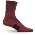 FOX 6" Flexair Merino Sokker rød