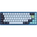 Varmilo Muse65 Aurora Hall Effect - Tastatur - bakgrunnsbelyst - QWERTY - Nordisk - tastsvitsj: Gateron Dual-Rail Magnetic White - aurora
